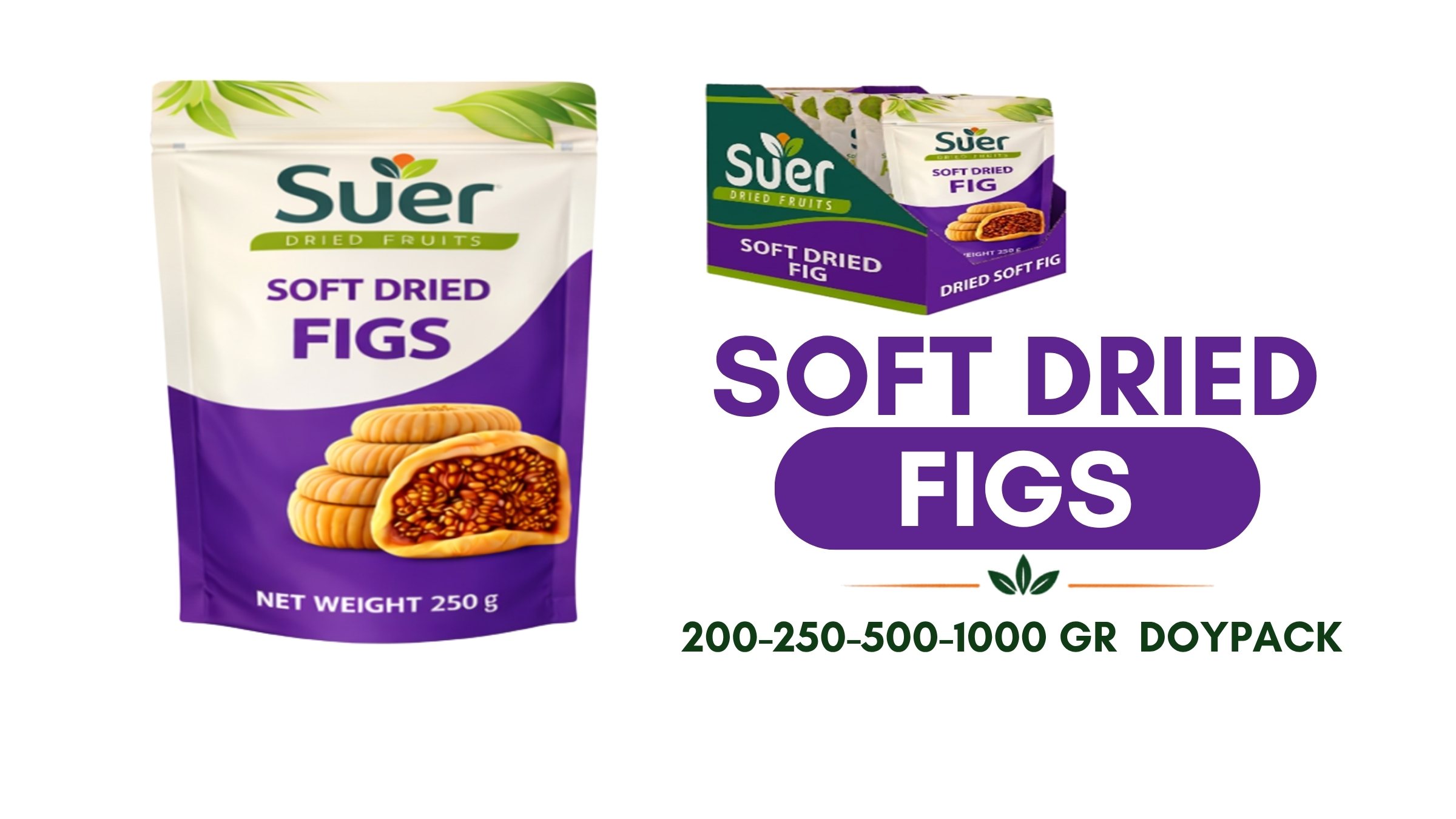 Soft Dried Figs 